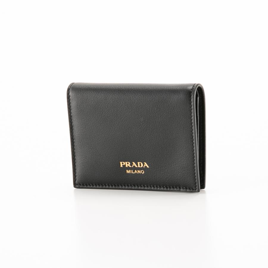 PRADA（プラダ） PRADA SOFT GRAIN 折り財布 1MV204 2CYS フィット