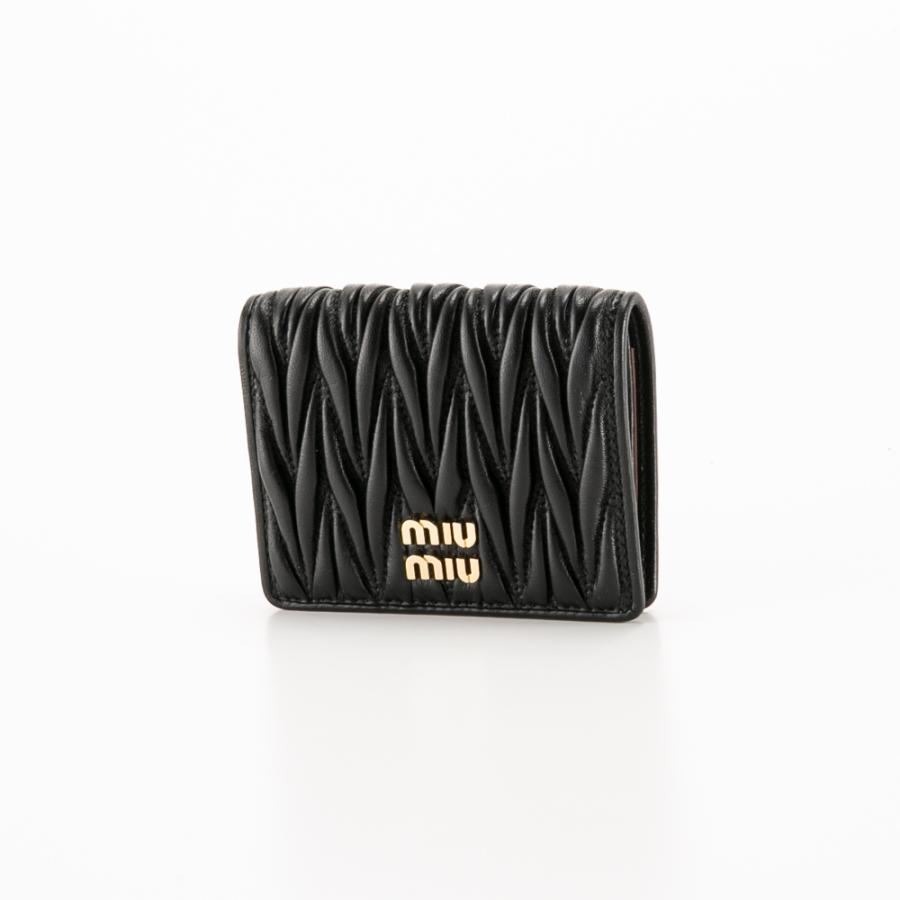 miu miu（ミュウミュウ） 折り財布 MATELASSE マトラッセ 5MV204 2FPP