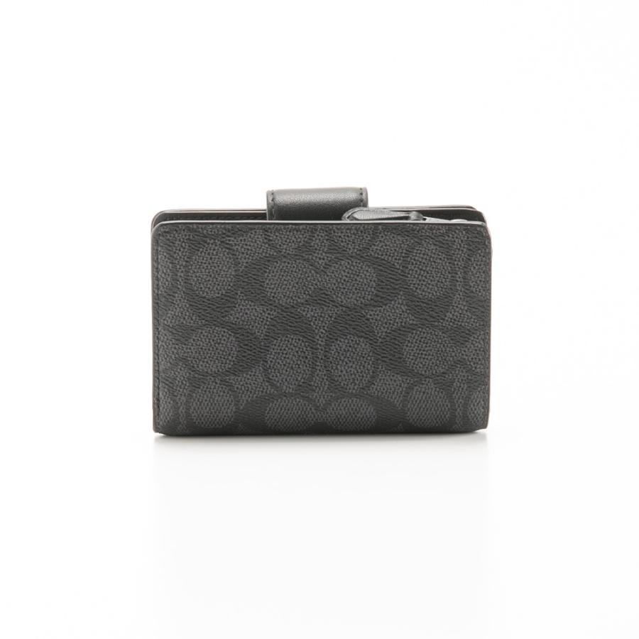 coach コーチ　折りたたみ財布　PVC シグネチャー　ブラック　cw786 COACH（コーチ） COACH PVC シグネチャー 折り財布 CW786 フィット