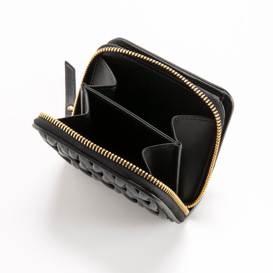 ✨極美品　箱あり✨ミュウミュウ　三つ折り　マトラッセ　キルティング　レザー miu miu（ミュウミュウ） 折り財布 MATELASSE マトラッセ 5ML522 AFPP 小物