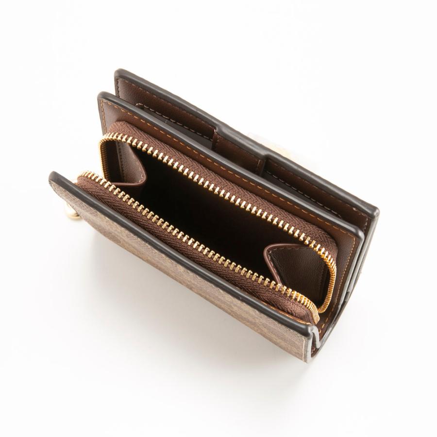 COACH（コーチ） 折り財布 スナップ ウォレット シグネチャー