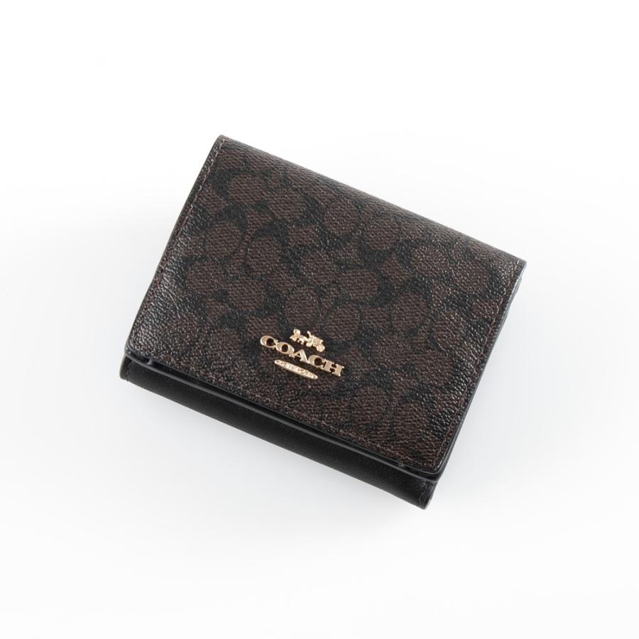 COACH コーチ 折財布 PVCシグネチャーORIGAMIトリフォールド三折