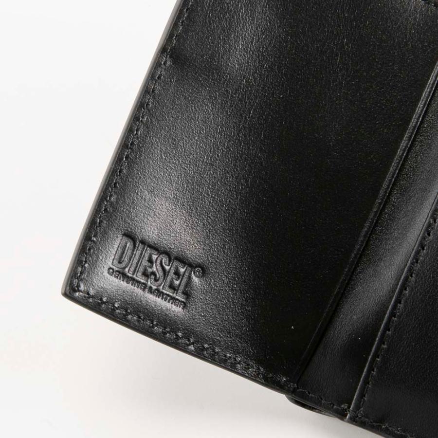 DIESEL ディーゼル 1DR XS II 三つ折り財布 X09887PR818 フィット 