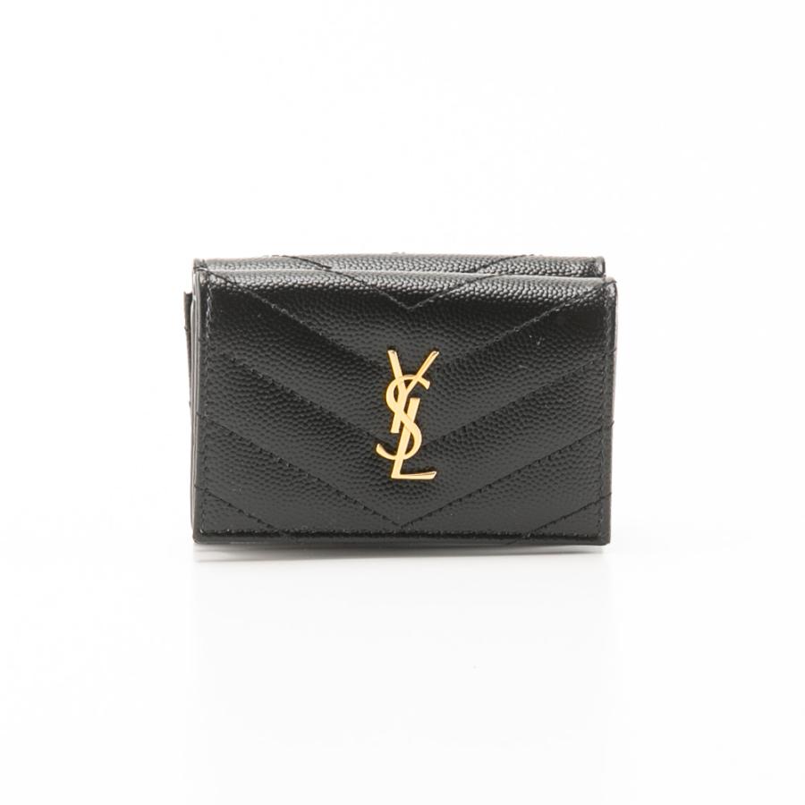 値下げ不可 SAINT LAURENT 折り財布 ウォレット SAINT LAURENT サンローラン 折り財布 ORIGAMI TINY モノグラム