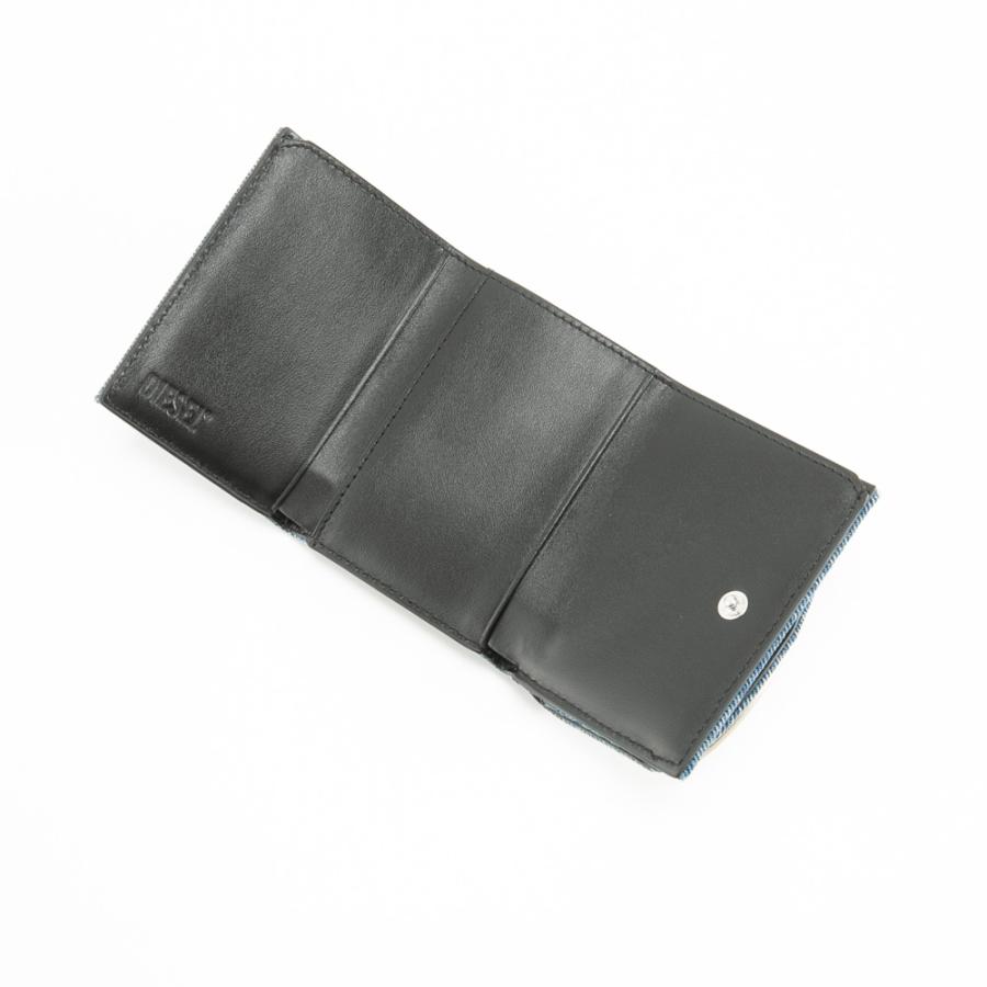 DIESEL（ディーゼル） ☆ 三つ折り財布 デニム 1DR XS II X09887P1730