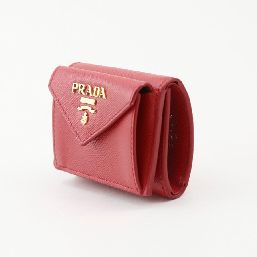 PRADA 【WEB限定価格】プラダ 折財布 SAF.METAL三折TINY 1MH021