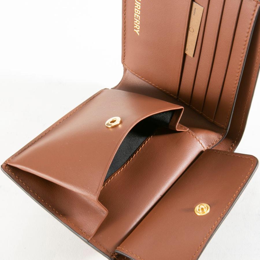 プリントの バーバリー BURBERRY 折財布 モノグラムE-CANVAS折小銭付 プリントの バーバリー BURBERRY 折財布 モノグラムE-CANVAS折小銭付
