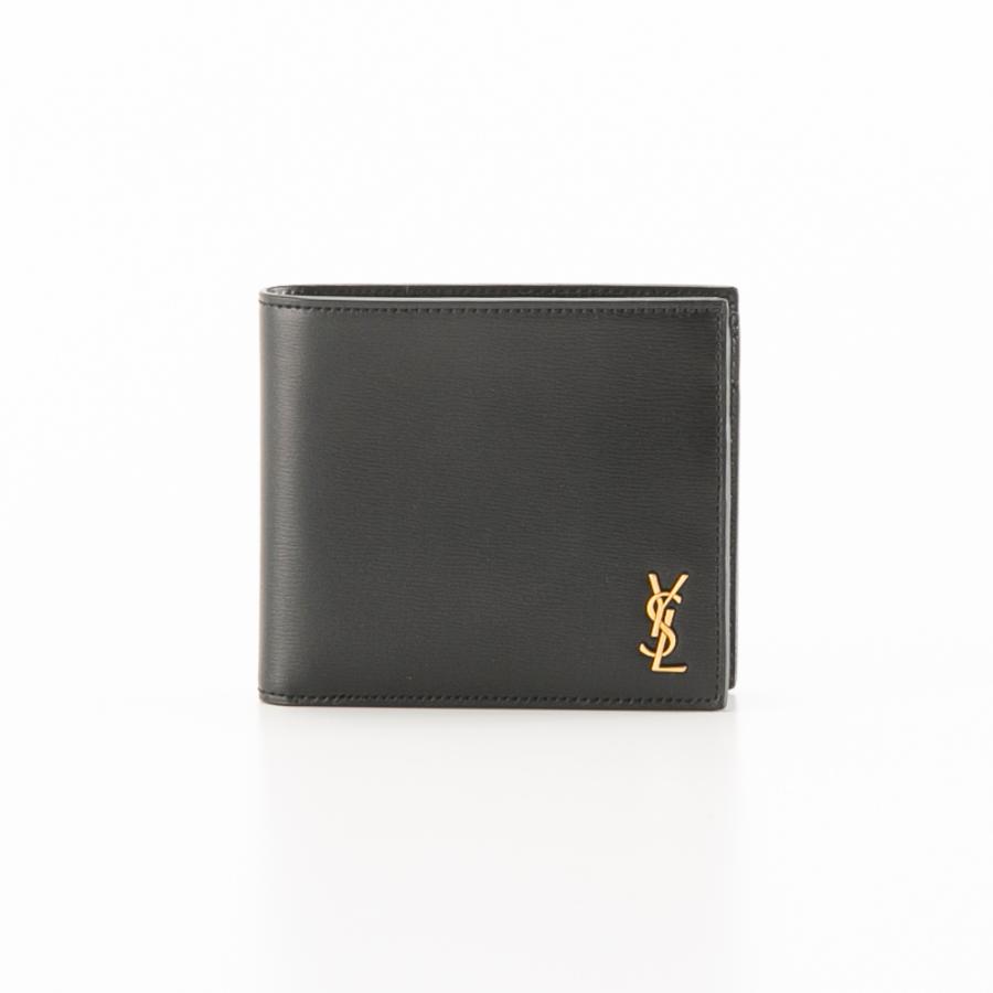 SAINT LAURENT サンローラン 折り財布 TINY モノグラム YSL EAST WEST