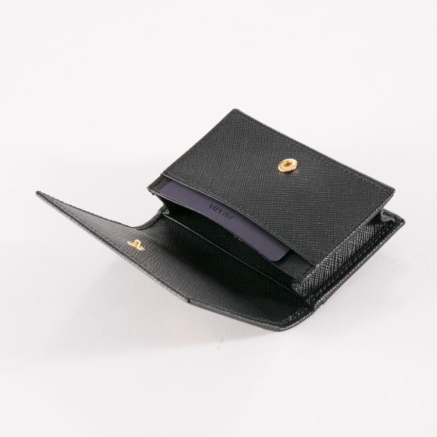 PRADA（プラダ） 【WEB限定価格】プラダ 名刺入れ SAF.MET/NERO 1MC122