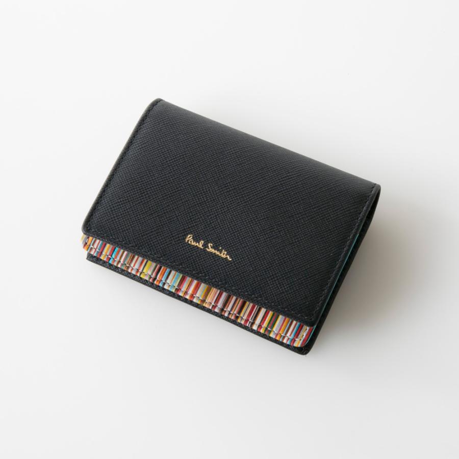 特売 ポールスミス Paul Smith カードケース サフィアノ中multi Stripe折カード入 M1a4776x Amultiギフトラッピング無料 New限定品 City Com Fr