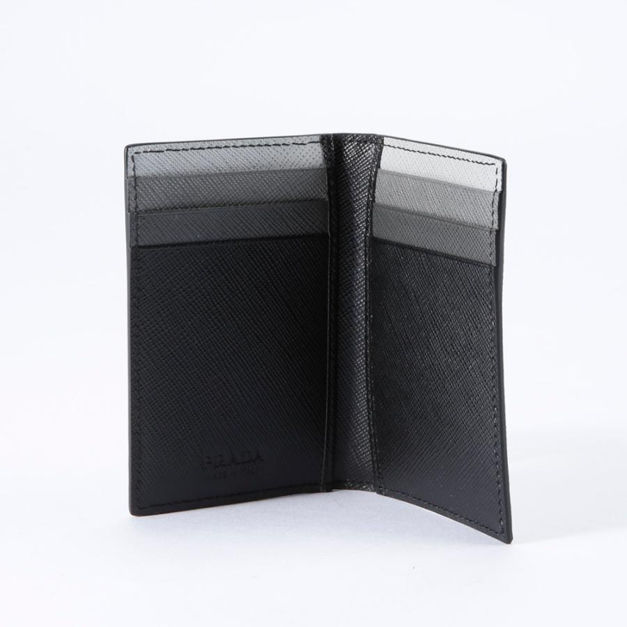 プラダ PRADA カードケース SAF.MULTICOLOR/NERO 2MC101-ZLP　フィットハウスの画像