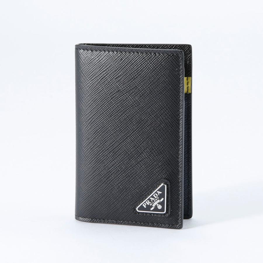 PRADA（プラダ） カードケース SAF.TRIANGOLO COLOUR/NERO 2MC101-2DRM