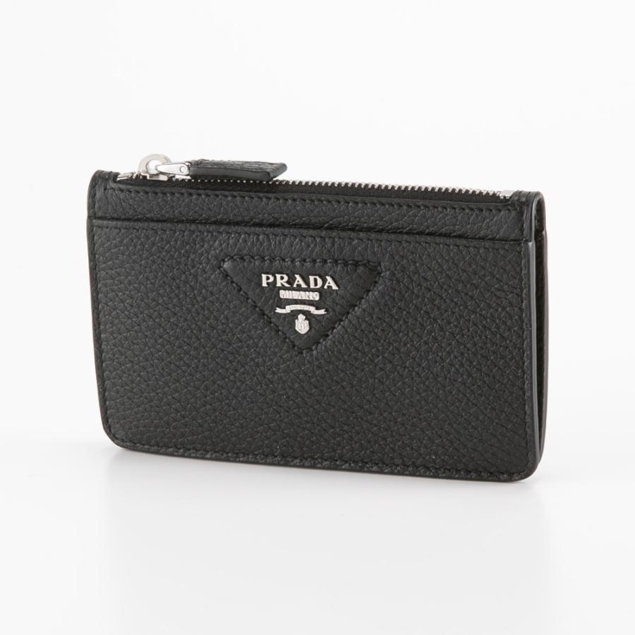 プラダ PRADA 折り財布 VITELLO DAINO フラグメントケース 2MC084 2BBE 