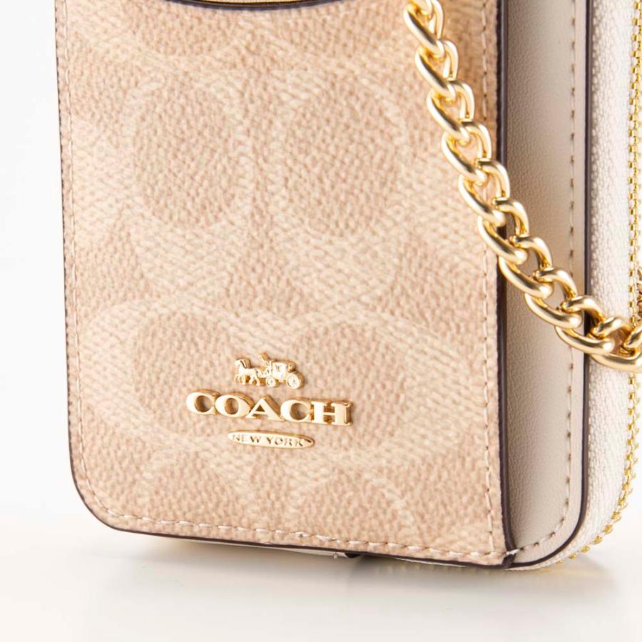 COACH コーチ 小銭入れ カードケース PVCシグネチャーチェーン