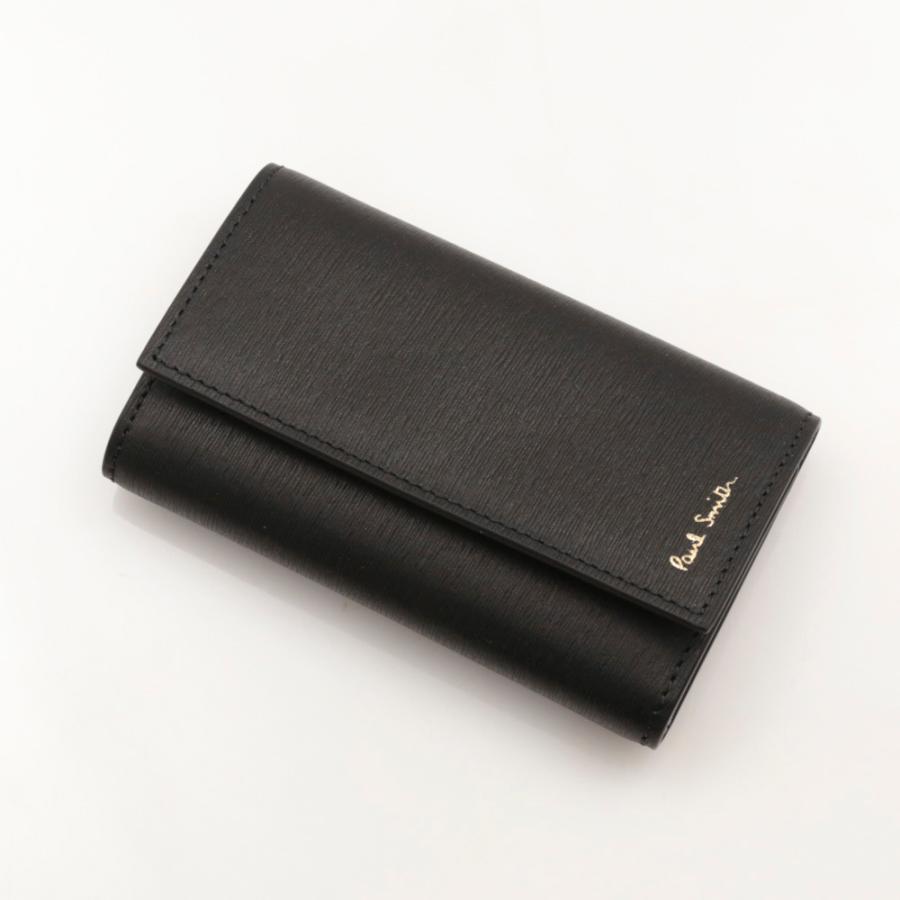 Paul Smith ポールスミス キーケース STRAW GRAINバイカラー6連キー
