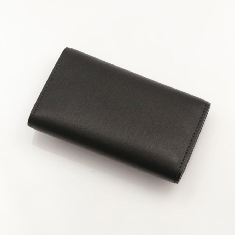 Paul Smith◇STRAW GRAIN//キーケース/レザー/BLK/無地/メンズ/M1A1981