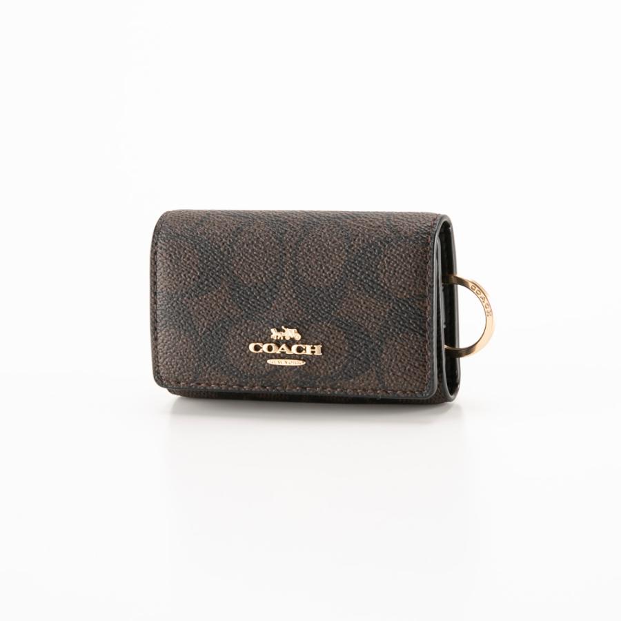 COACH コーチ シグネチャー5連キーケース キーリング付き CZ274 