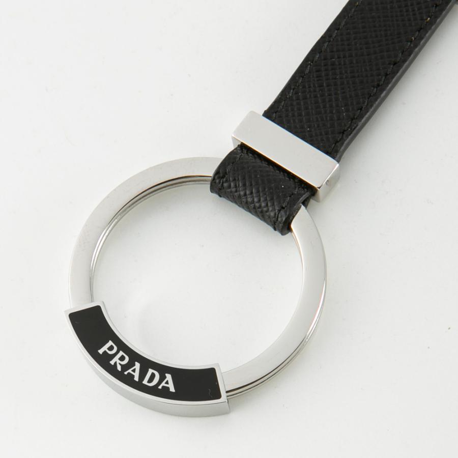 PRADA（プラダ） サフィアーノフック付きキーリング 2PP042 053