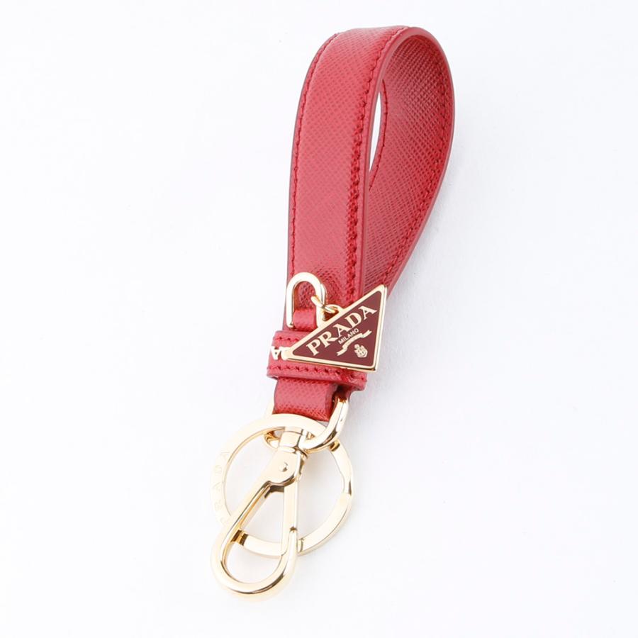 プラダ PRADA キーリング SAF.ロゴプレート付キーリング PRADA プラダ キーリング SAF.ロゴプレート付/FUOCO 1PP142-053