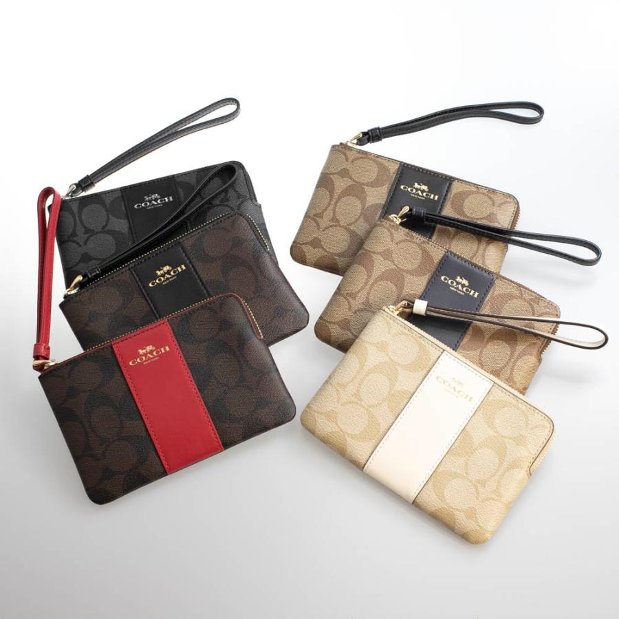 コーチ Coach ポーチ ラグジュアリーpvcシグネリストレット F58035ギフトラッピング無料 Fit House 通販 Paypayモール