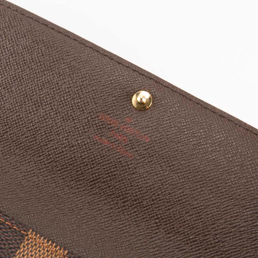 ルイヴィトン Louis Vuitton ダミエ ポルトモネ カルトクレディ N61725 長財布 ユニセックス 送料無料 【中古】 LOUIS VUITTON（ルイ・ヴィトン） ダミエ ポルトモネ カルトクレディ