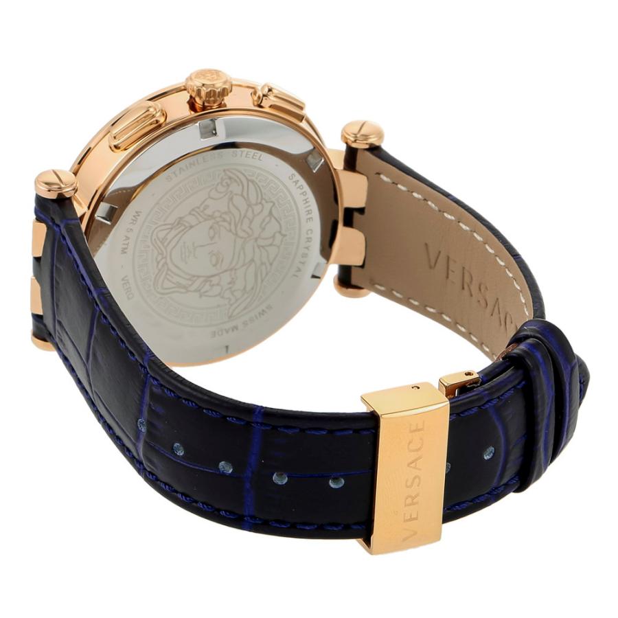 ヴェルサーチ VERSACE 腕時計 VER・20A NEW V-RACEクロノレザーベルトMウォッチ VERQ00120　フィットハウスの画像