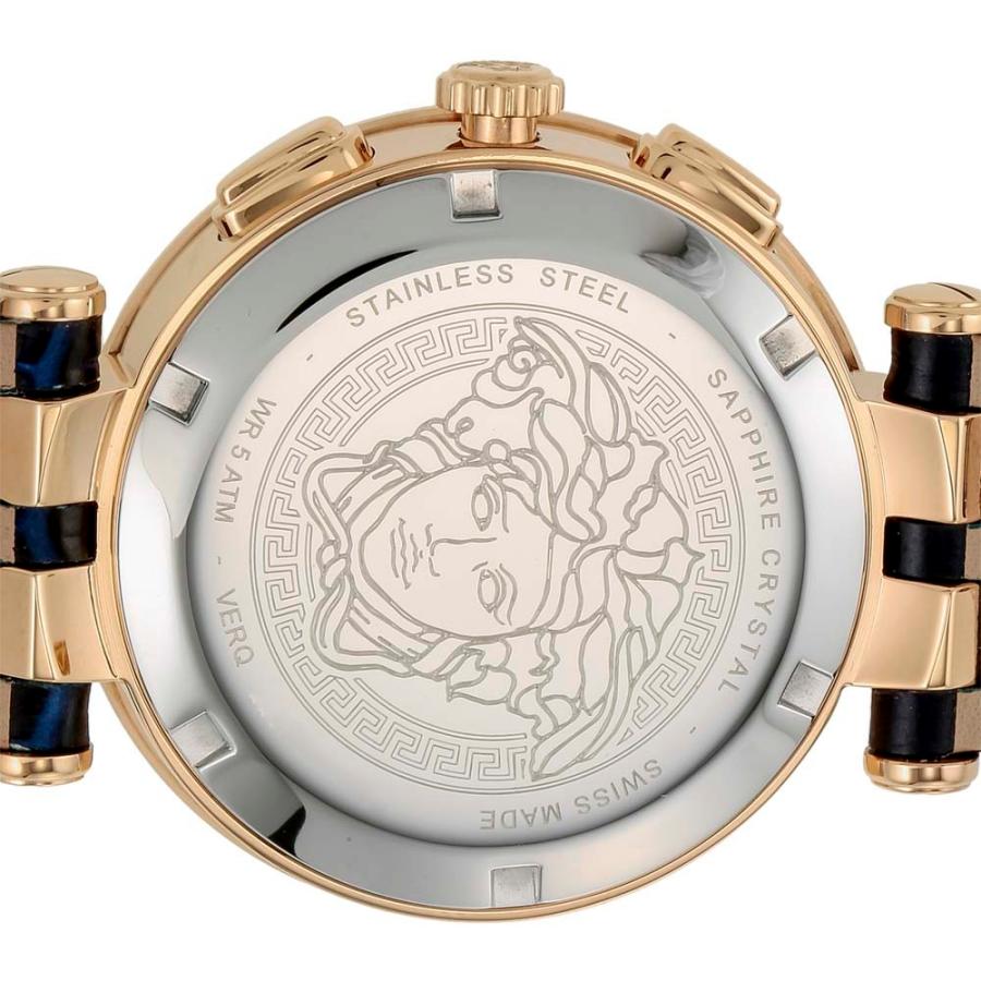 ヴェルサーチ VERSACE 腕時計 VER・20A NEW V-RACEクロノレザーベルトMウォッチ VERQ00120　フィットハウスの画像