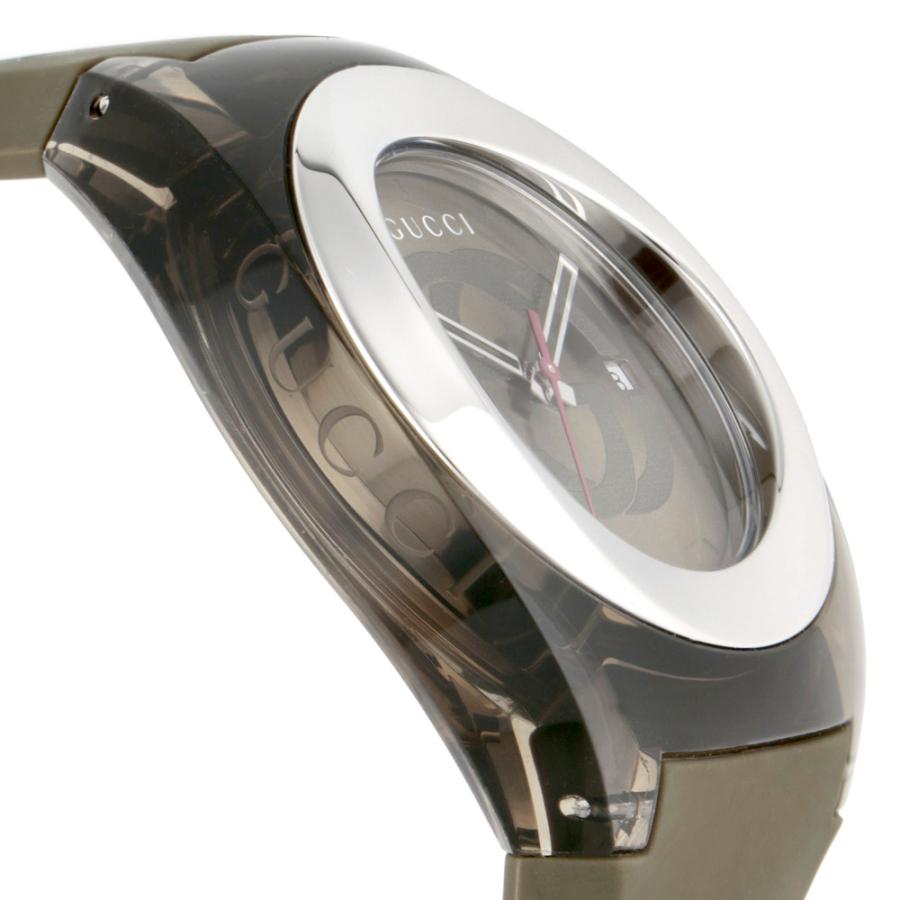 GUCCI（グッチ） 腕時計 SYNC ラバーベルトメンズウォッチ YA137106