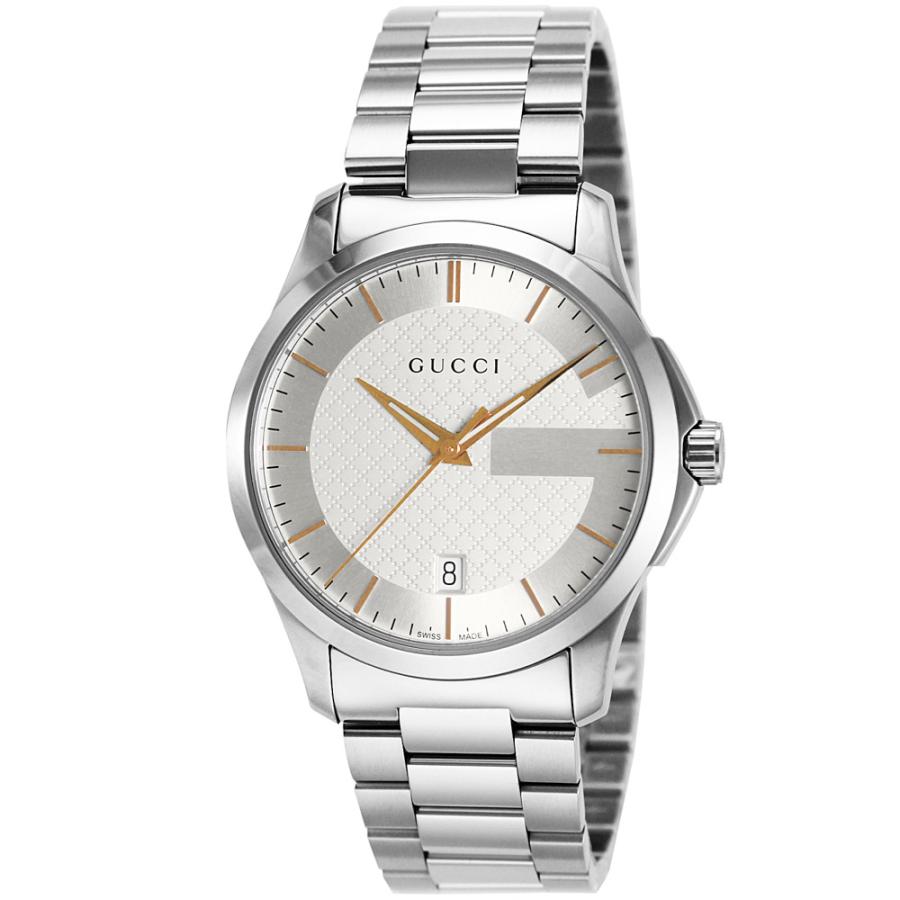 時計 Gucci G belt men Reversible belt with Square G buckle in black/brown leather