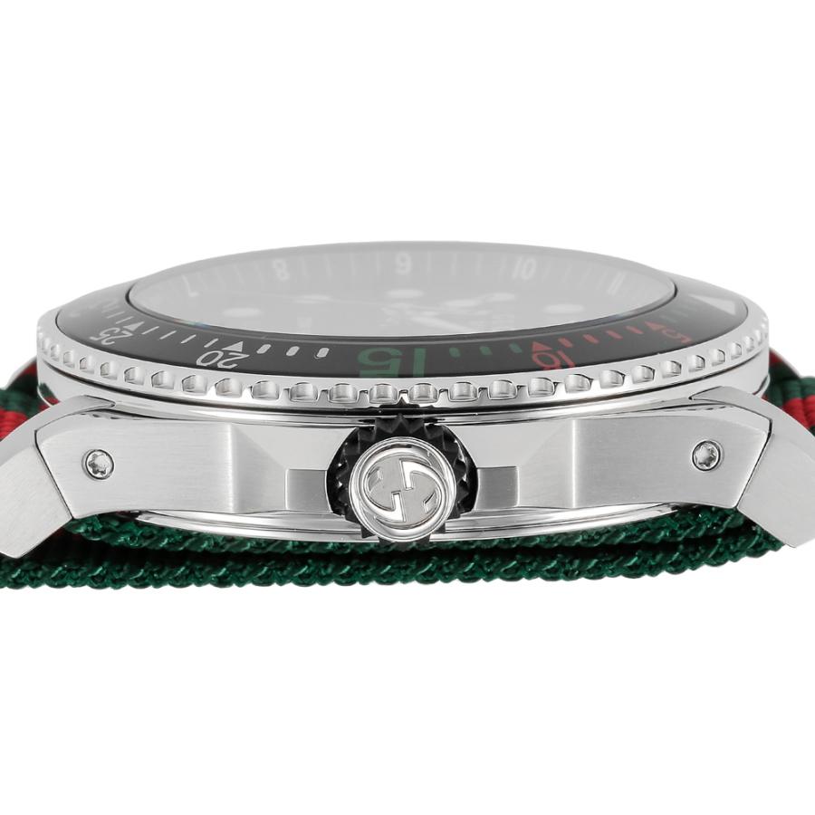 グッチ GUCCI 腕時計 DIVE ナイロンベルトメンズウォッチ YA136209A　フィットハウスの画像