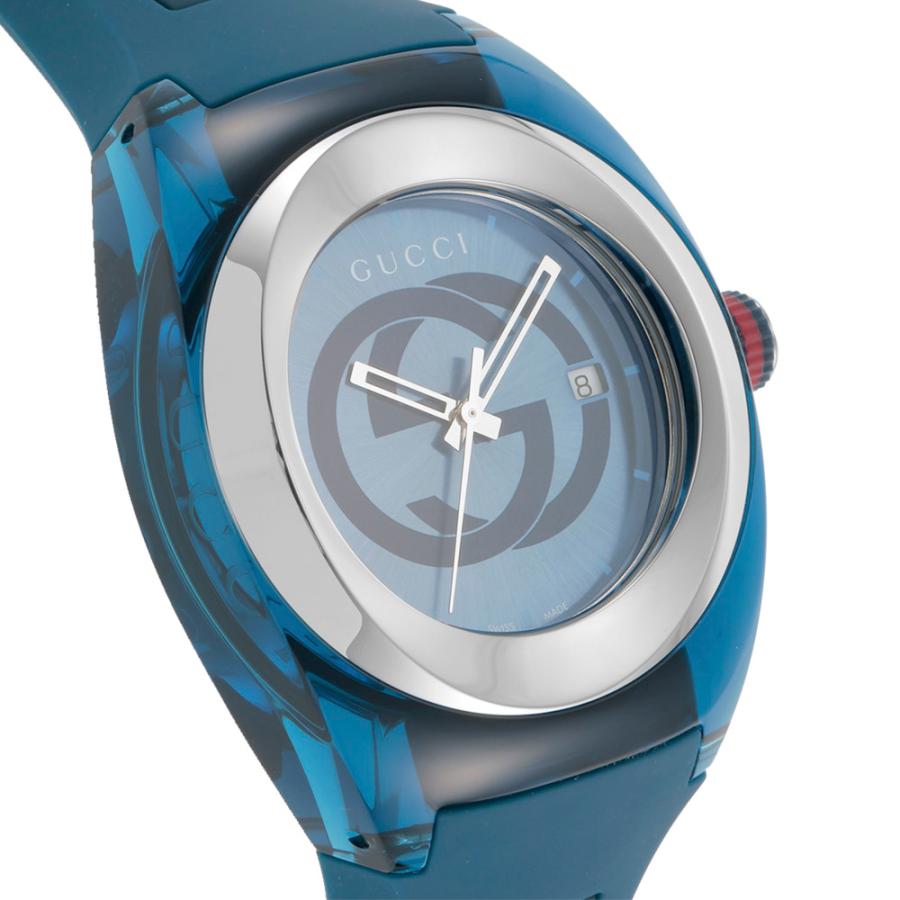 グッチ GUCCI 腕時計 SYNC ラバーベルトメンズウォッチ YA137104A　フィットハウスの画像