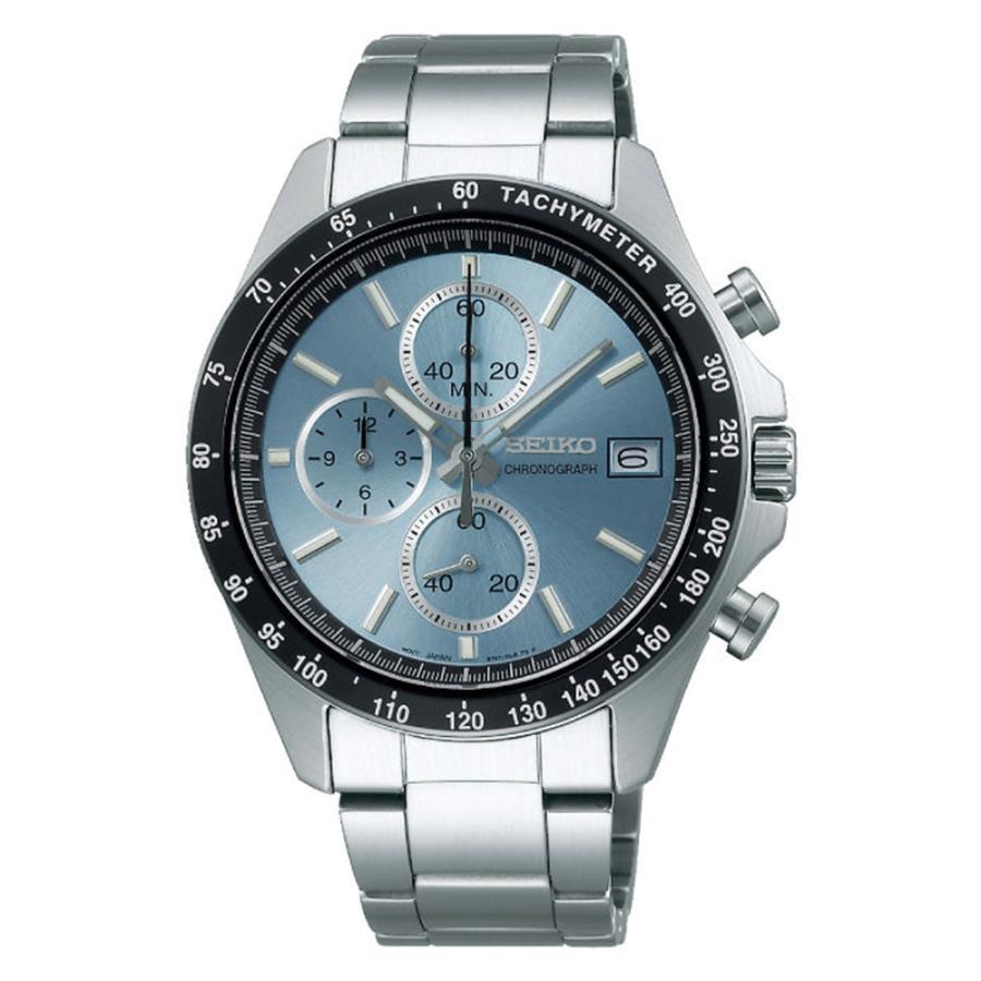 SEIKO（セイコー） 腕時計 ラウンド クロノグラフ ステンレスベルト M 