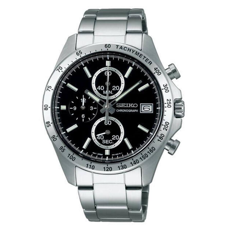 SEIKO（セイコー） 腕時計 SPIRIT ラウンドクロノグラフ ステンレス 