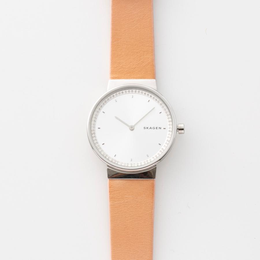 SKAGEN（スカーゲン） 腕時計 ANNELIE レザーベルトレディースウォッチ