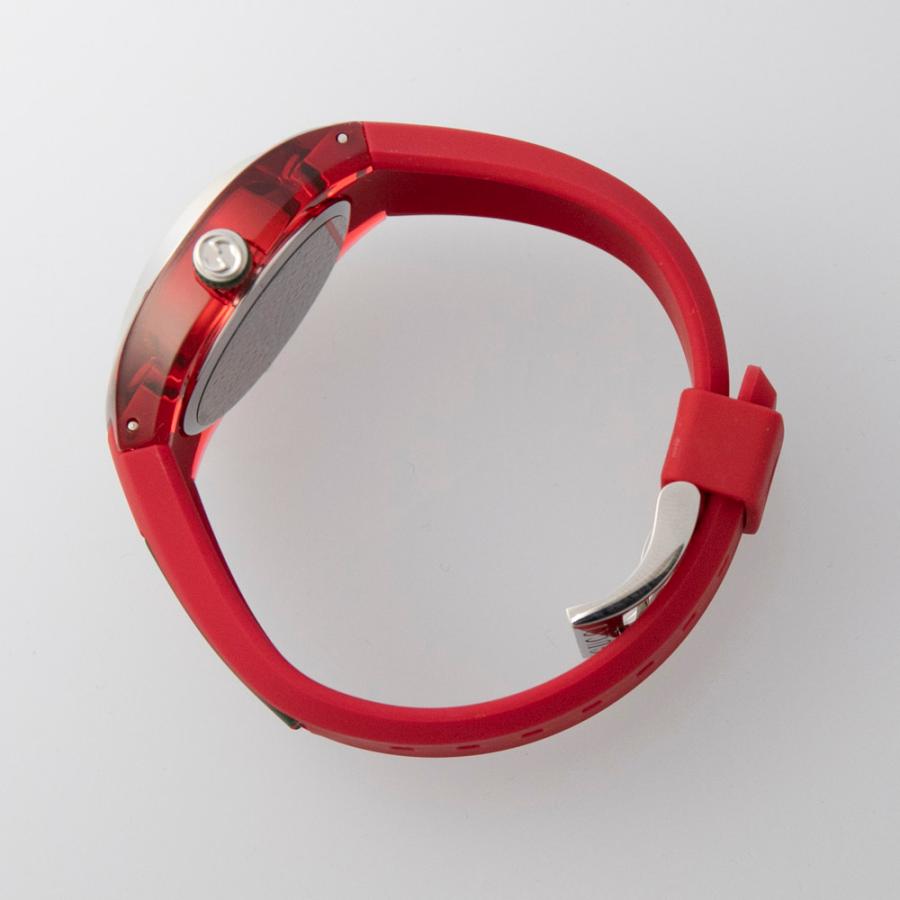 GUCCI グッチ 腕時計 SYNC ラバーベルトレディースウォッチ