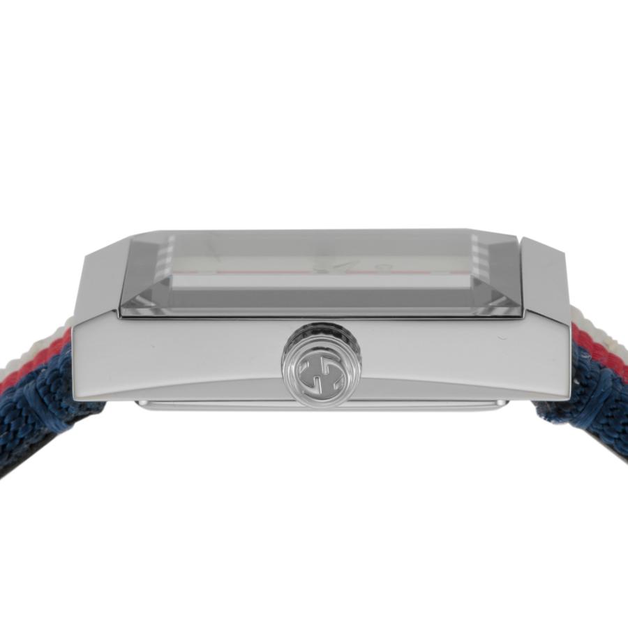 グッチ GUCCI 腕時計 G-FRAMEスクエアナイロンレディースウォッチ YA147502　フィットハウスの画像