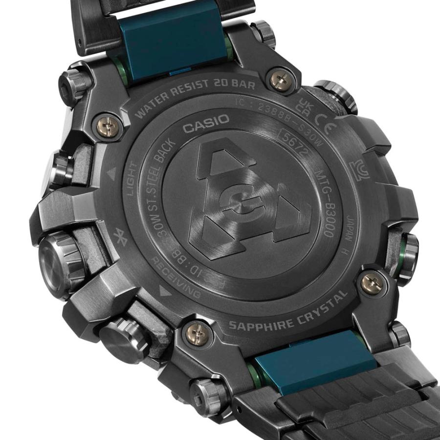カシオ CASIO ジーショック G-SHOCK 腕時計 MT-G Bluetooth搭載 電波ソーラーMウォッチ MTG-B3000BD-1A2JF　フィットハウスの画像