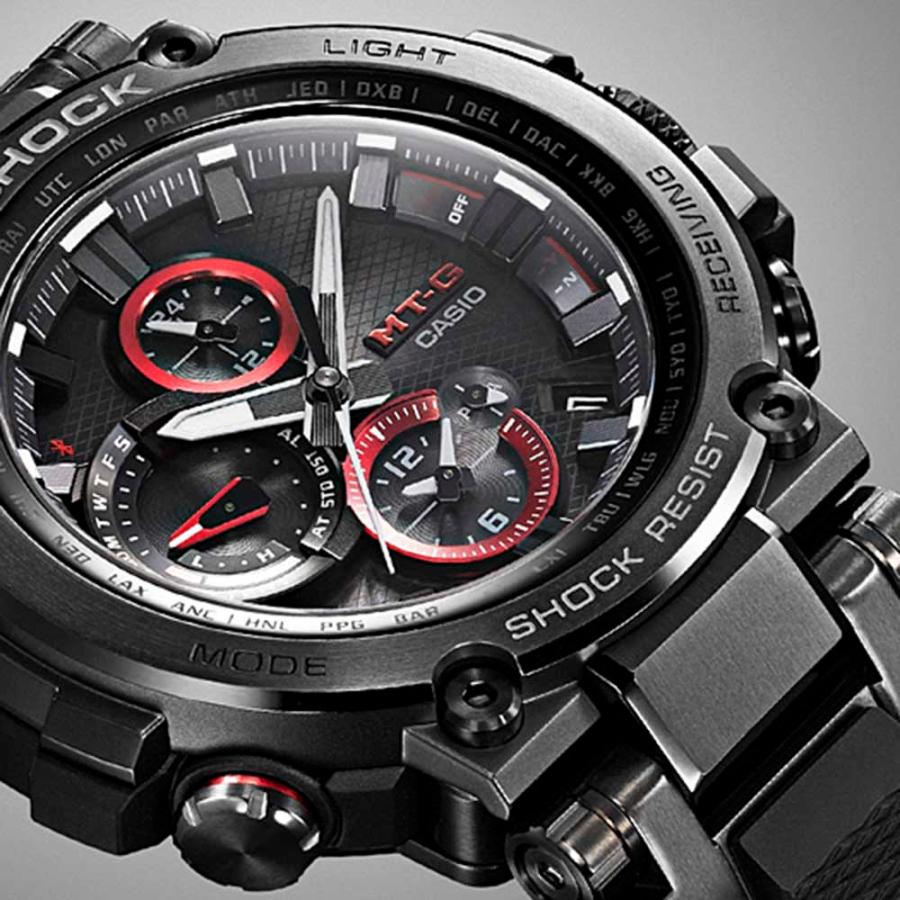カシオ CASIO ジーショック G-SHOCK 腕時計 Bluetooth電波ソーラーMウォッチ MTG-B1000B-1AJF　フィットハウスの画像