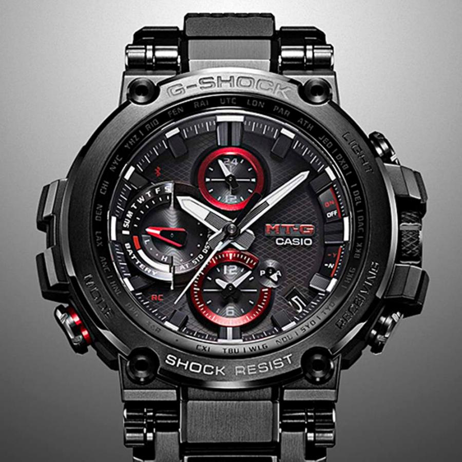 カシオ CASIO ジーショック G-SHOCK 腕時計 Bluetooth電波ソーラーMウォッチ MTG-B1000B-1AJF　フィットハウスの画像