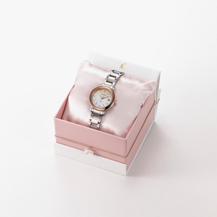 シチズン CITIZEN クロスシー XC 腕時計 Titania Happy Fright限定 エコ電波Lウォッチ ES9446-54X　フィットハウスの画像