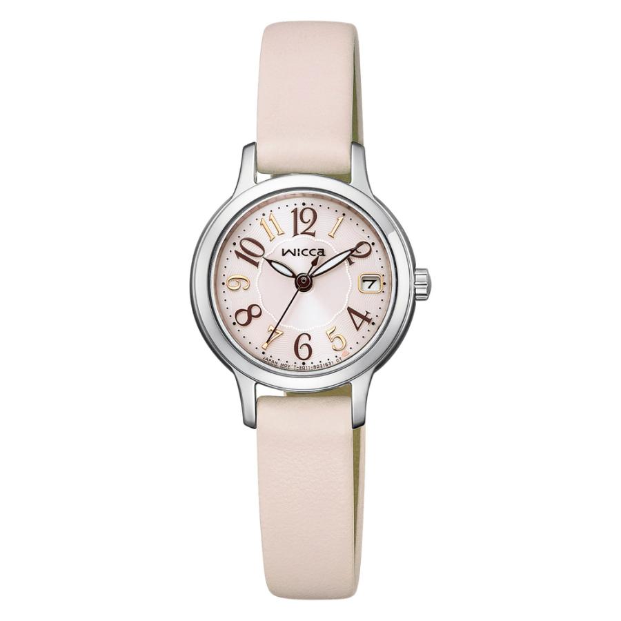 wicca（ウィッカ） シチズン CITIZEN 腕時計 ラウンド デイト ソーラー 