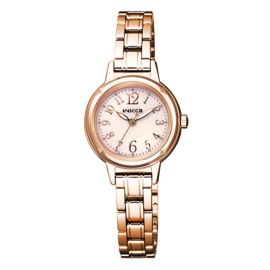 wicca（ウィッカ） シチズン CITIZEN 腕時計 ラウンドソーラーL 