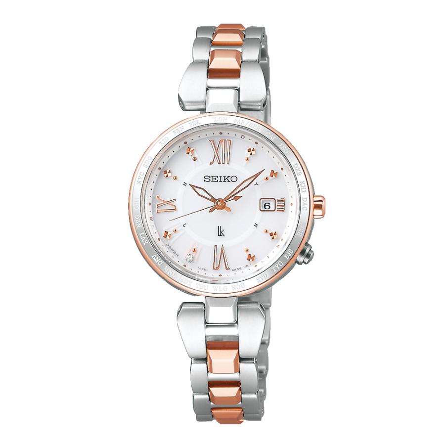 LUKIA ルキア 腕時計 LADY GOLD ソーラー電波チタンL SSQV056ギフト