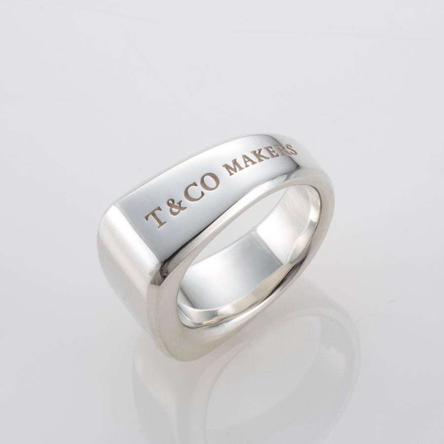 ティファニー TIFFANY リング 21.5号 メイカーズ シグネット 63450464　フィットハウスの画像