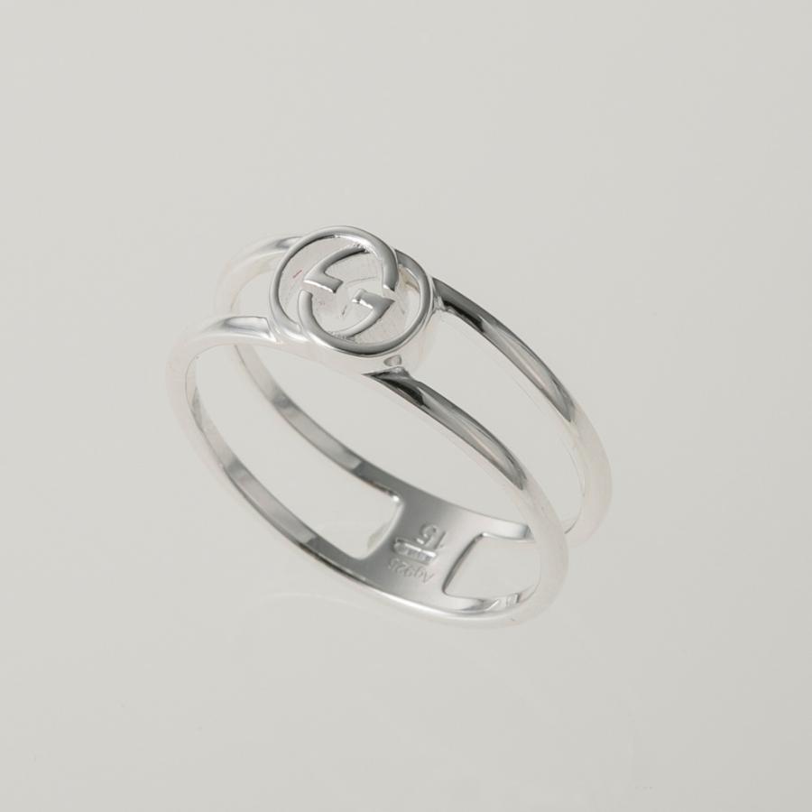 GUCCI グッチ リング インターロッキングGオープンバンドR 298036  