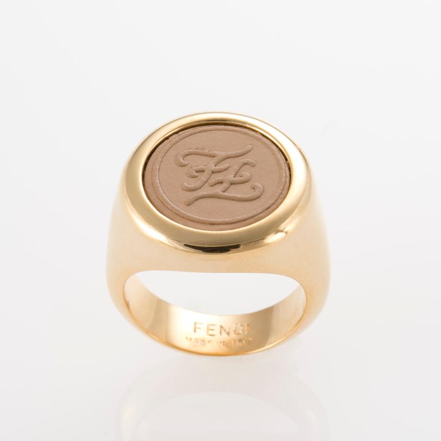 フェンディ FENDI リング カーリグラフィ 8AH336AGQCF1FMU　フィットハウスの画像
