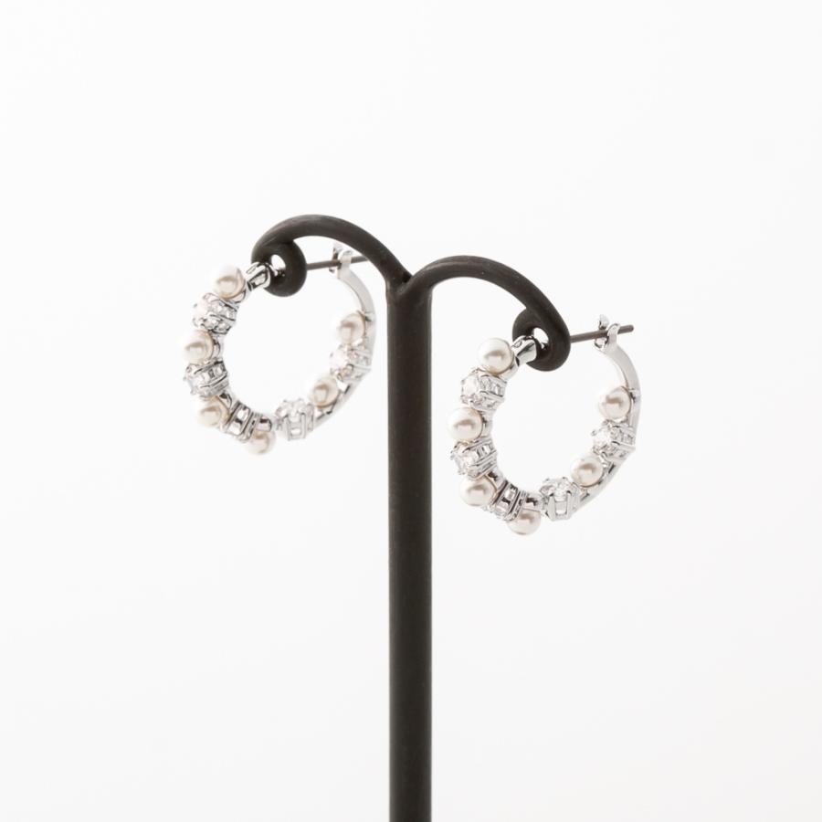 SWAROVSKI スワロフスキー フープピアス Matrix 5709256