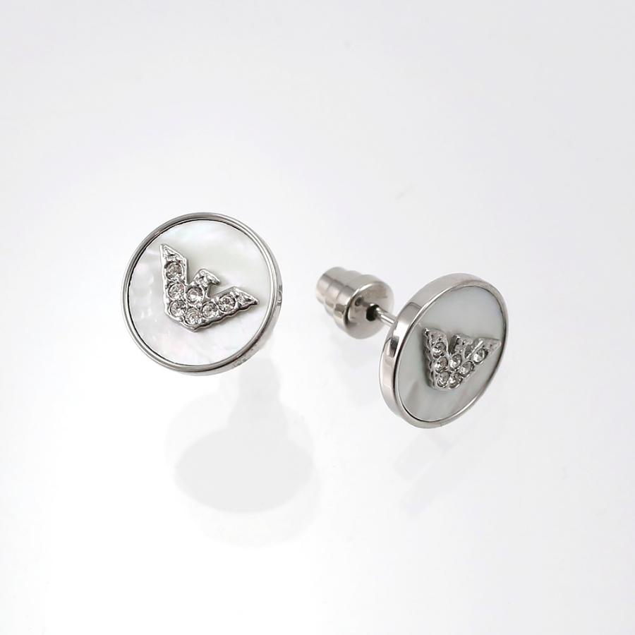 エンポリオアルマーニ 通販 Emporio Armani ピアス イーグルロゴピアス Egs ブランド品買うなら メンズアクセサリー