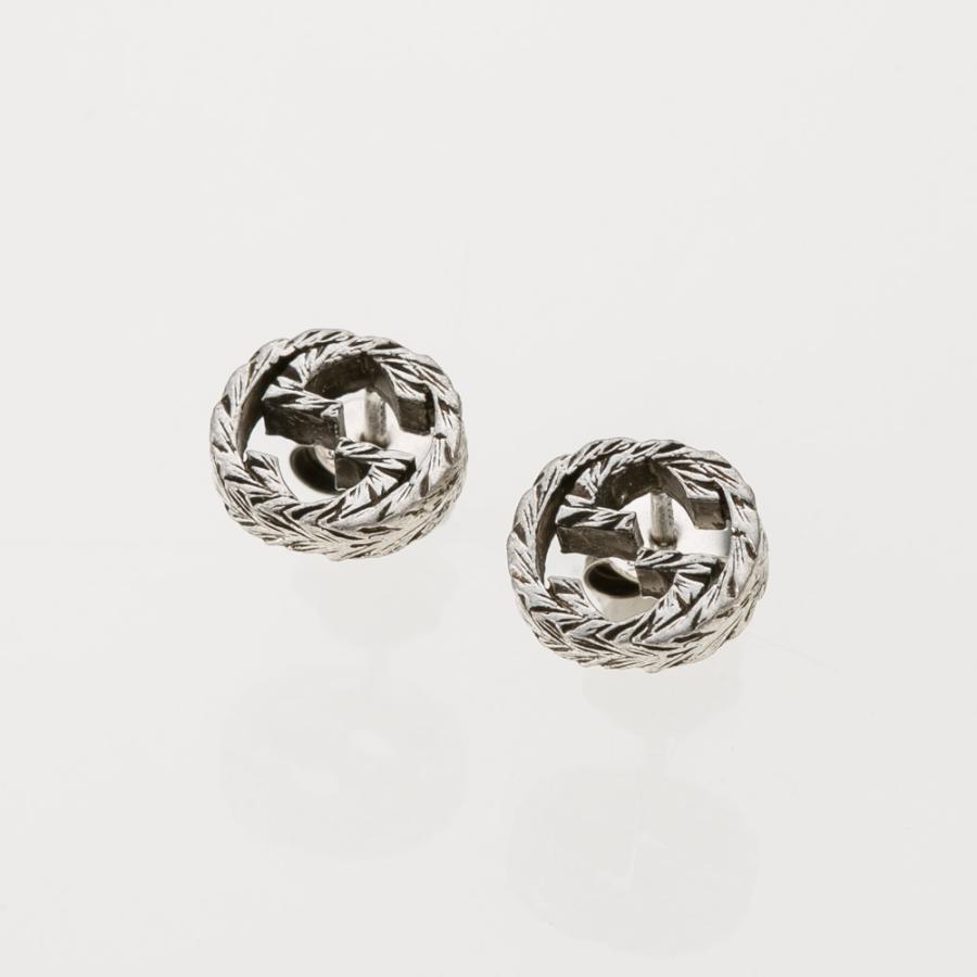 GUCCI（グッチ） ピアス インターロッキングG 457109/J8400/0811