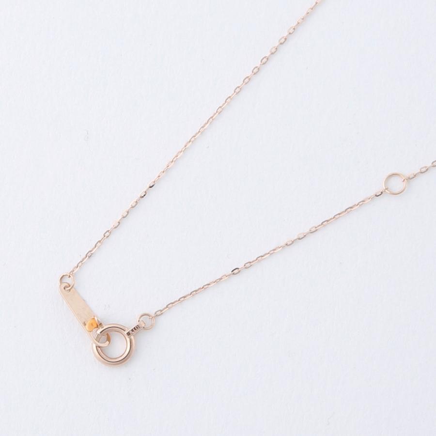 Cheriecrin シェリークラン ネックレス K10PG D0.018ct インフィニティ